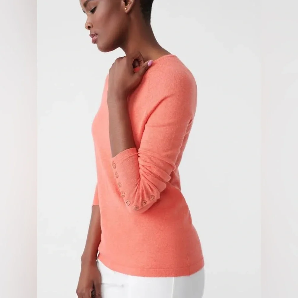 J McLoughlin Striped Jamey Sweater - Picture 2 of 7